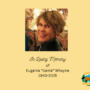 Honoring Genie Whayne
